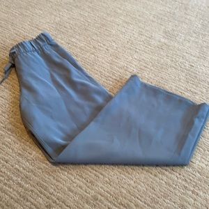 Lululemon On The Fly wide leg pants.